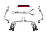 Fabspeed Exhaust Performance Package, Satin Black WITHOUT ECU Upgrade. Porsche 970 Panamera GTS (2010-2016) - 97011191302, 97011191303, 97011191304, 97011191305, 97011191103, 97011191104, 97011191105, 97011191203, 97011191204, 97011191205 - FS.POR.970GTS.XP, FB582/20, FS.POR.970GTS.MAXB